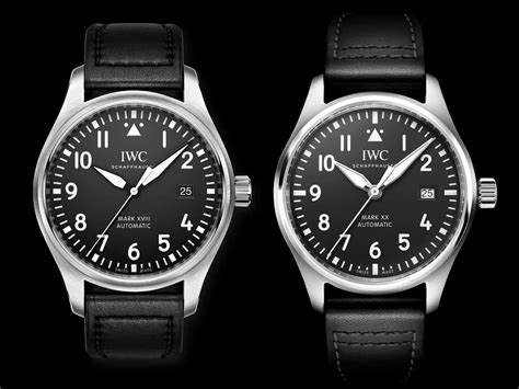 iwc in house movement|iwc mark xviii vs xx.